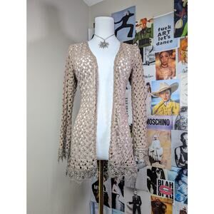 Y2K Crochet Cardigan